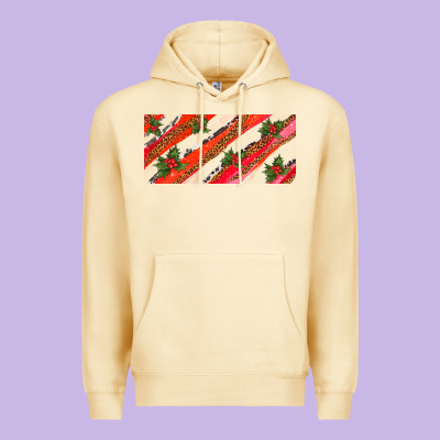 Leopar And Cowhide With Mistletoe Premium Hoodie Designed By Adodesignshop