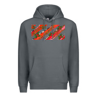 Rock leopar and cowhide with mistletoe Premium Hoodie - AdoDesignShop