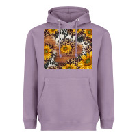 Lavender sunflowers cowhide leopard mousepad Heavyweight Hoodie - Jasminsmagicworld