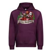 Mauve Wine Merry Christmas Urban Hoodie - SublimationCraftShop