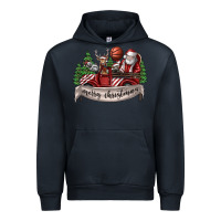 Navy Merry Christmas Urban Hoodie - SublimationCraftShop