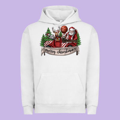 Merry Christmas Urban Hoodie Designed By Sublimationcraftshop