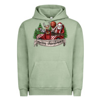 Pigment Oil Green Merry Christmas Urban Hoodie - SublimationCraftShop
