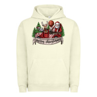 Pigment Pistachio Merry Christmas Urban Hoodie - SublimationCraftShop