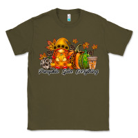 Army Green Pumpkin Spice Everything Classic Tee - RacoonDesign