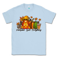 Dusty Blue Pumpkin Spice Everything Classic Tee - RacoonDesign