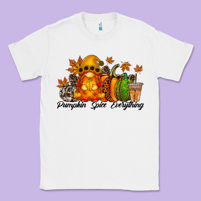 Pumpkin Spice Everything Classic Tee Designed By Racoondesign