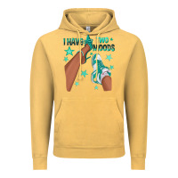 Vintage Mustard Teal I Have Two Moods Afro Girl Sneakers Vintage Hoodie - texasbilliewilder