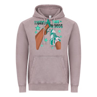 Vintage Zinc Teal I Have Two Moods Afro Girl Sneakers Vintage Hoodie - texasbilliewilder