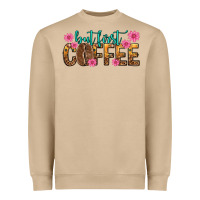 Mushroom but first coffee Heavyweight Sweatshirt - texasbilliewilder