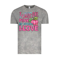 Cloud Rock i wear pink for someone i love Vintage Tee - Zillion Design Studio
