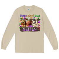 Mushroom happy mardi gras heifer Long Sleeve Tee - RacoonDesign