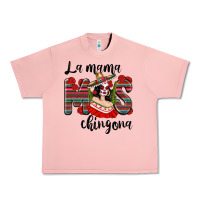 Salmon la mama mos chingona Urban Heavy Tee - texasbilliewilder