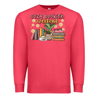 Cardinal cozy bookish weekend Premium Sweatshirt - MaliasSmallBusiness