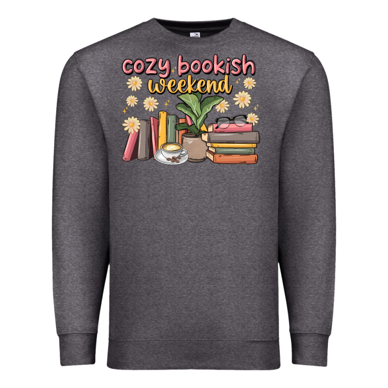 Cozy Bookish Weekend Premium Sweatshirt by MaliasSmallBusiness | Teevron