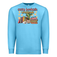 Ocean Blue cozy bookish weekend Premium Sweatshirt - MaliasSmallBusiness