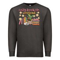 Smoke cozy bookish weekend Premium Sweatshirt - MaliasSmallBusiness