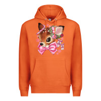 Carrot reindeer head christmas Premium Hoodie - MaliasSmallBusiness
