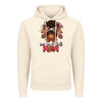 Vintage Artic american football mom red and silver afro messy bu Vintage Hoodie - texasbilliewilder