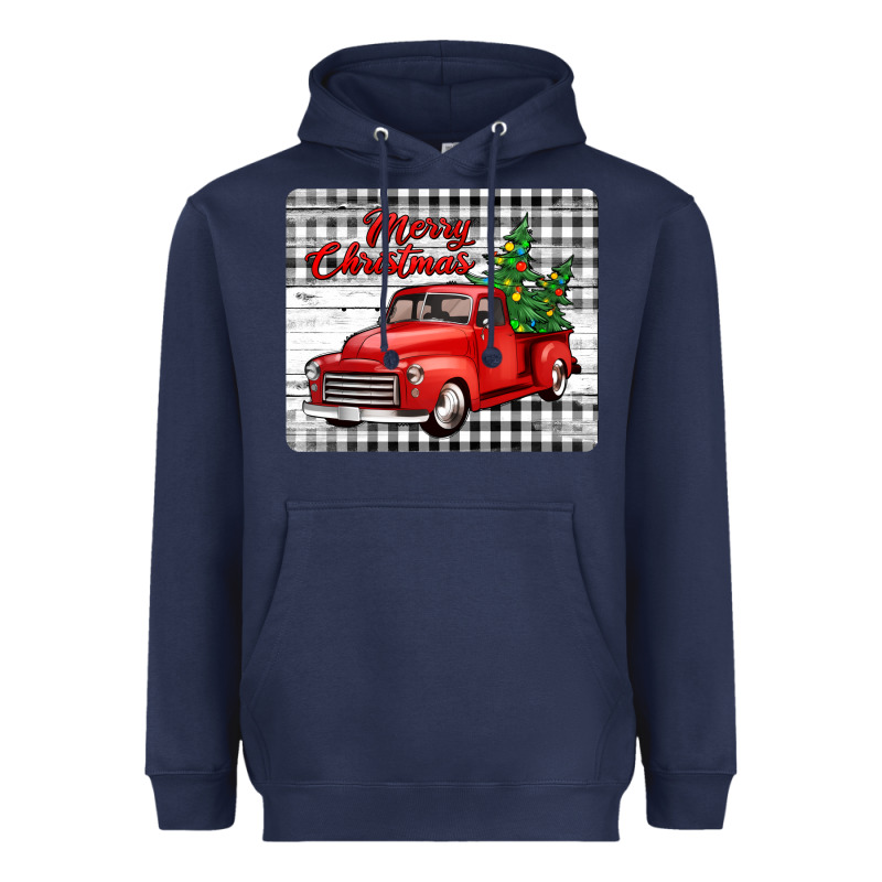 Merry Christmas Mousepad Heavyweight Hoodie by Jasminsmagicworld | Teevron
