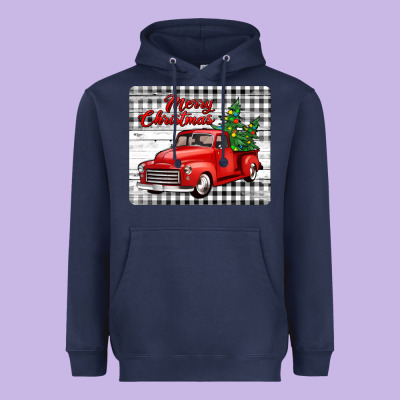 Merry Christmas Mousepad Heavyweight Hoodie Designed By Jasminsmagicworld