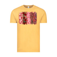 Vintage Mustard valentine's day brushstrokes Vintage Tee - RanaPortraitStore
