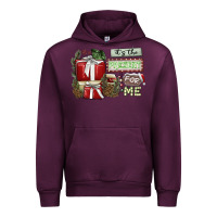 Mauve Wine It's The Present For Me Urban Hoodie - SublimationCraftShop