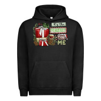Pigment Black It's The Present For Me Urban Hoodie - SublimationCraftShop