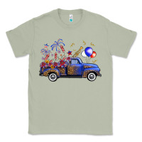 Matcha western truck fourth of july Classic Tee - FaDigitalArtStudio