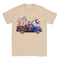 Mushroom western truck fourth of july Classic Tee - FaDigitalArtStudio
