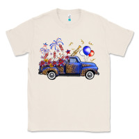 Natural western truck fourth of july Classic Tee - FaDigitalArtStudio