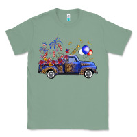 Sage western truck fourth of july Classic Tee - FaDigitalArtStudio