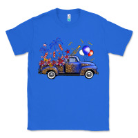 True Royal western truck fourth of july Classic Tee - FaDigitalArtStudio