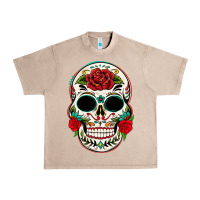 French Oak mexican day of the dead Urban Heavy Tee - texasbilliewilder