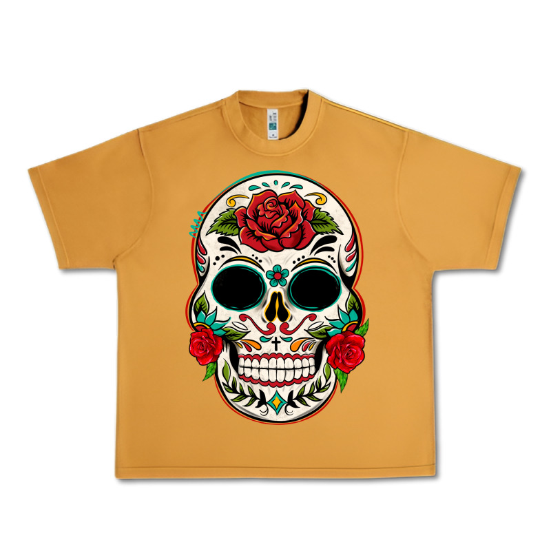Mexican Day Of The Dead Urban Heavy Tee by texasbilliewilder | Teevron