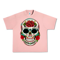 Salmon mexican day of the dead Urban Heavy Tee - texasbilliewilder