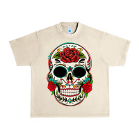 Sandshell mexican day of the dead Urban Heavy Tee - texasbilliewilder