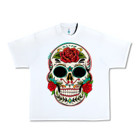 White mexican day of the dead Urban Heavy Tee - texasbilliewilder