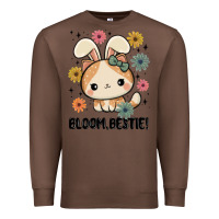 Chestnut bloom bestie cat Premium Sweatshirt - MaliasSmallBusiness