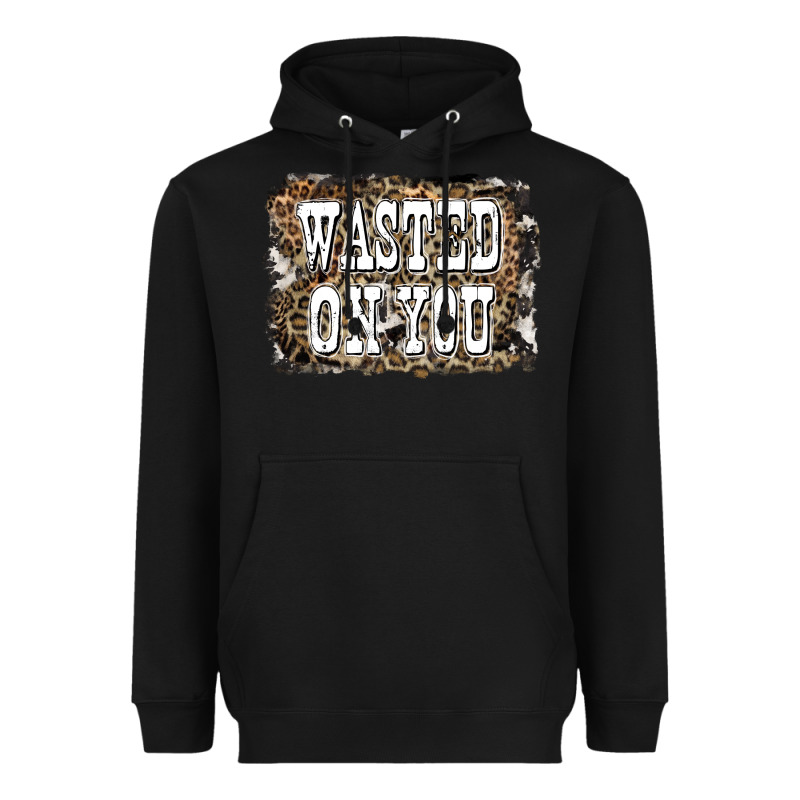 Western Wasted On You Background Heavyweight Hoodie by LillyAllenDesigns | Teevron