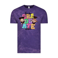 Cloud Purple kinder graduate 2023 Vintage Tee - texasbilliewilder