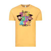 Vintage Mustard kinder graduate 2023 Vintage Tee - texasbilliewilder
