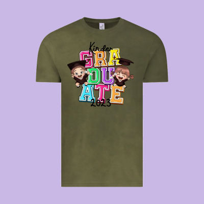Kinder Graduate 2023 Vintage Tee Designed By Texasbilliewilder