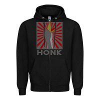 Black Honk Zipper Hoodie - Bettercallsaul