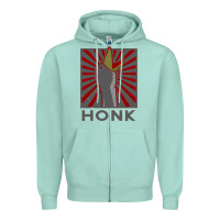 Seafoam Honk Zipper Hoodie - Bettercallsaul