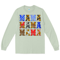 Matcha mama american flag 4th of july Long Sleeve Tee - HRA Design Shop