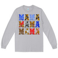 Moon Dust mama american flag 4th of july Long Sleeve Tee - HRA Design Shop