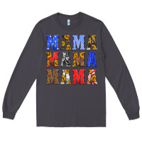 Smoke mama american flag 4th of july Long Sleeve Tee - HRA Design Shop