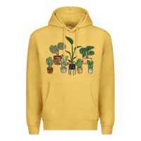 Antique Gold just one more plant Premium Hoodie - MaliasSmallBusiness