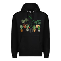Black just one more plant Premium Hoodie - MaliasSmallBusiness